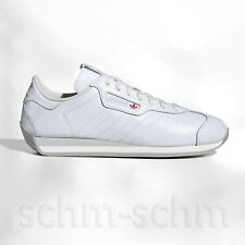 $110 DONNA ADIDAS ORIGINALS COUNTRY MORBIDA PELLE RETRÒ TAGLIA 9,5 IH0975 NUOVE