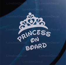 PRINCESS ON BOARD - Adesivo