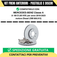 KIT FRENI ANTERIORI (Pastiglie