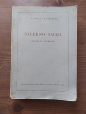 SALERNO SACRA Ricerche storiche G Crisci A Campagna Curia Arcivescovile Salerno