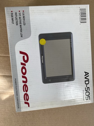 Pioneer avd 505 - pioneer, display