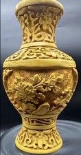 Vaso ceramica intagliata stile