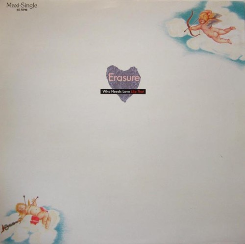 Erasure who needs - 12",