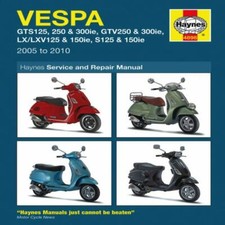 Vespa: GTS125, 250 & 300ie
