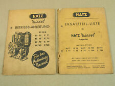 Hatz E ES 71 75 79 780 Motor