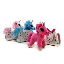 Unicorno Peluche in borsa 22cm
