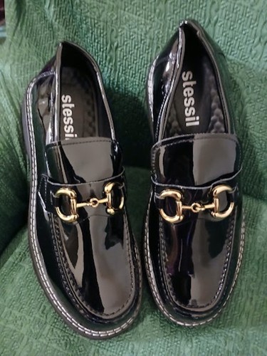 Mocassino uomo stessil vernice - mocassino,