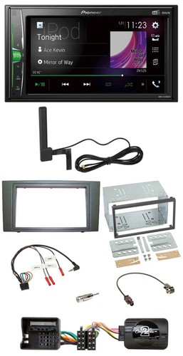 Pioneer mp3 dab volante 2din - volante,
