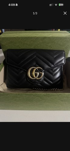 Borsa tracolla gucci gg - a,
