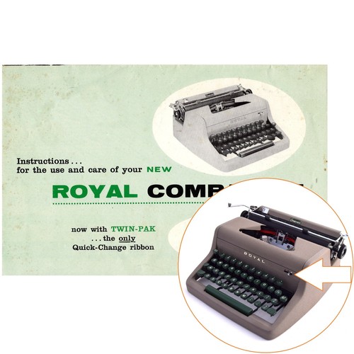 Macchina scrivere royal - scrivere,