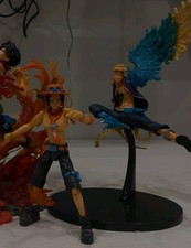 Ace And Marco One piece action figure bandai/sh Figuarts 