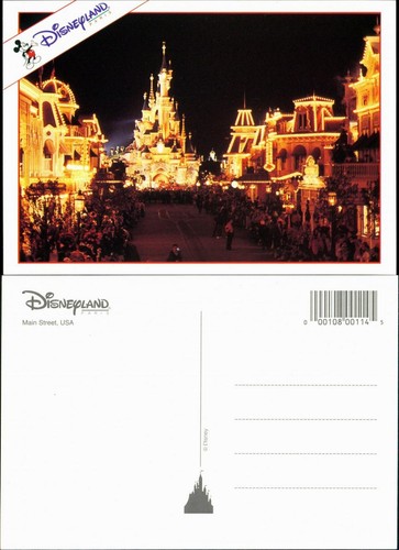 Cpa paris disneyland - paris,