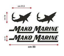 Coppia adesivi in vinile per