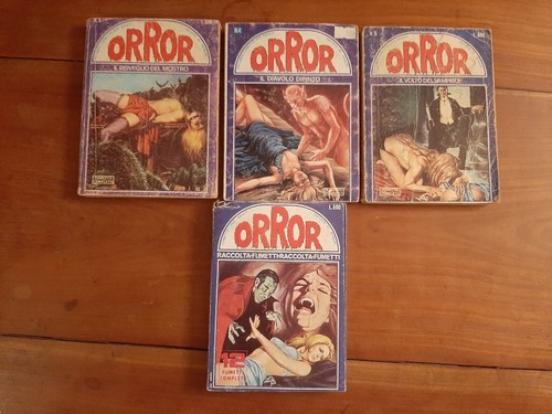 Orror edifumetto lotto 4 - lotto, di