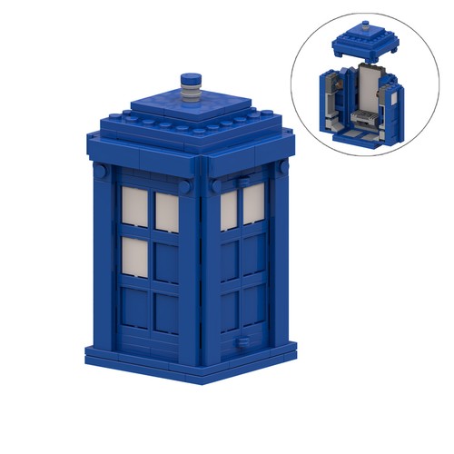 Set mattoncini mocs - set, cabina
