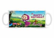 Tazza personalizzata Masha e