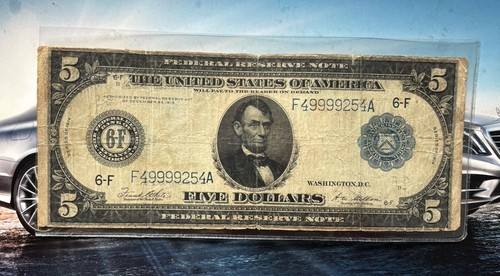 Banconota cinque dollari - , 1914