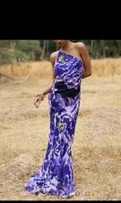 MAXI ABITO VIOLA RAT & BOA