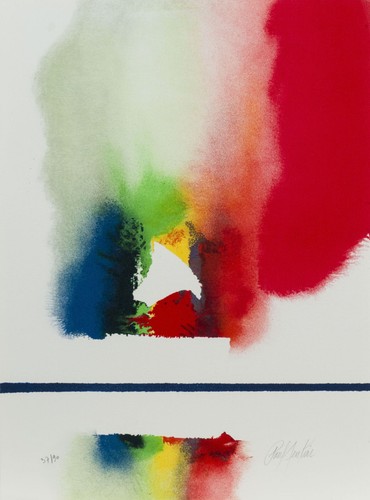 Paul jenkins litografia - litografia, a