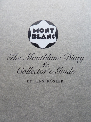 Montblanc diario - diario,