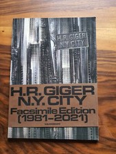 H.R. GIGER N.Y.CITY Facsimile