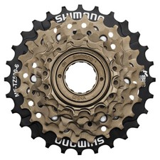 Pacco Pignoni Cassetta SHIMANO 6 velocità Filetto 14-28 TZ-500 CASSETTE SHIMANO
