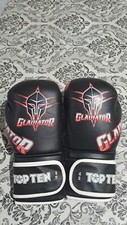 GUantoni boxe 10 oz - Top Ten - gladiator - poco usati