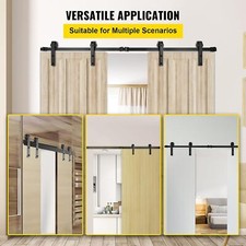 Binario per porta scorrevole - kit completo - 365 cm