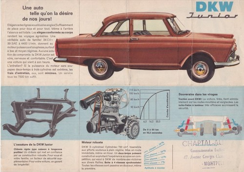 Catalogue brochure auto - auto, union