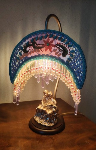 Lampada tavolo romantica - tavolo,