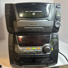 Impianto stereo Panasonic SA-AK75 solo unità principale FUNZIONANTE testato