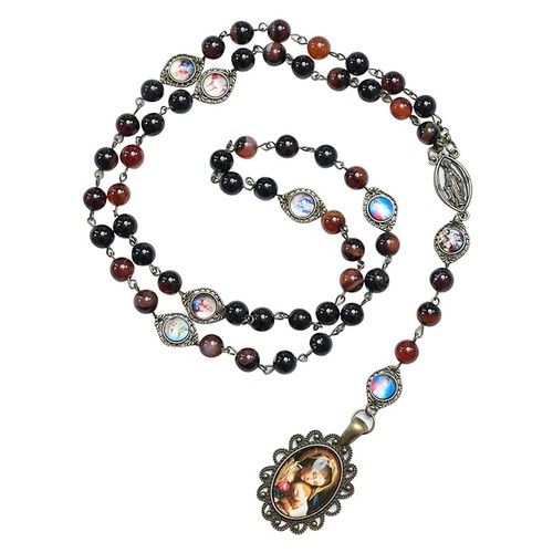 Collana rosario cattolico - collana,