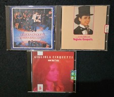GIGLIOLA CINQUETTI  3 CD - Stasera ballo liscio,  Io le canto così, Non ho l'età
