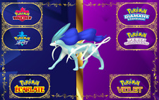 Pokemon Suicune SHINY 6 IV-31 Ecarlate-Violet/Diamant-Perle/Bouclier-Epée