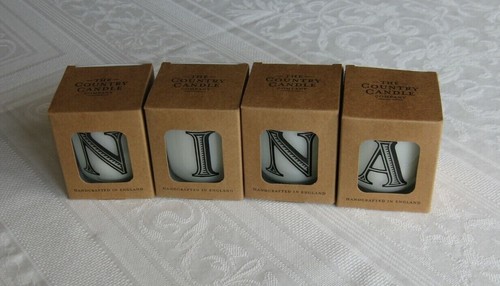 Candele profumate alfabeto - candele,