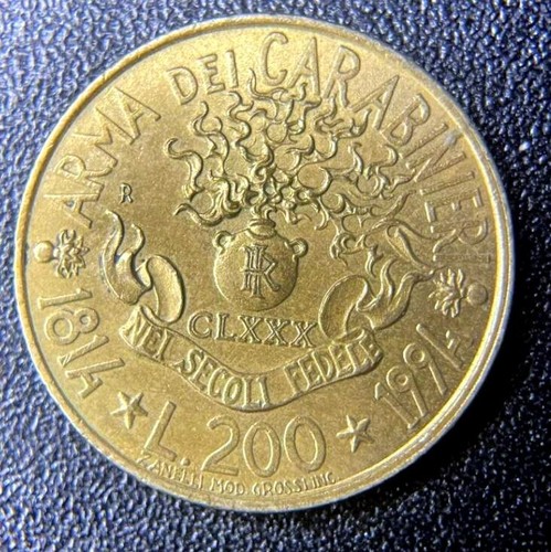 Rara moneta 200 lire - rara,