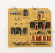 Scheda originale Studer