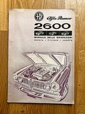ALFA ROMEO 2600 – Manuale