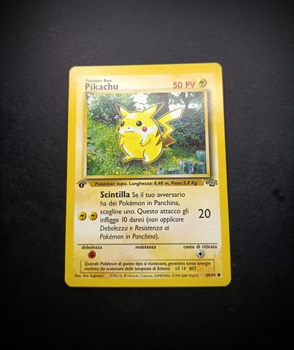 Pokemon pikachu prima - pikachu, 60/64,