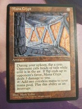 Carte Magic Mana Crypt /