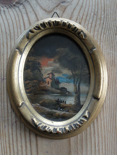 Piccolo dipinto olio - ad,
