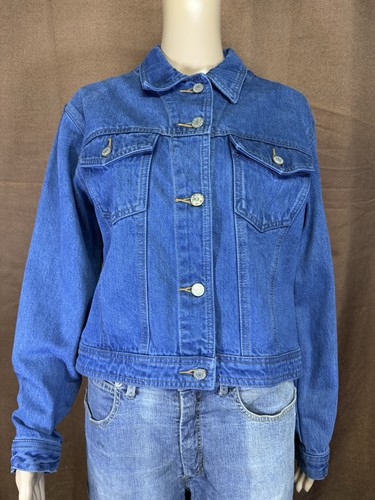 Giacca denim gap crop blu - denim,