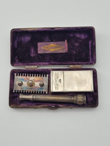 Antico set rasoio - , king