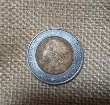 RARA MONETA 500 LIRE 1991