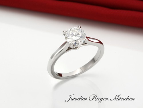 Anello solitario cartier - anello,