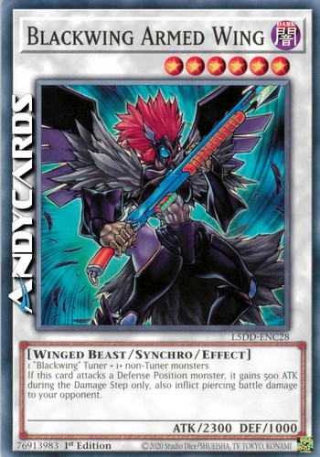Blackwing armed wing - armed, •