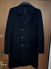 Liu Jo Cappotto Doppiopetto Uomo Lana Wool Nero- TG50 - NUOVO!