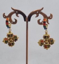 ORECCHINI PENDENTI A CROCE