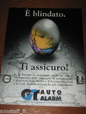 *AO23=GT AUTO ALARM ANTIFURTO=PUBBLICITA'=ADVERTISING=WERBUNG=COUPURE=