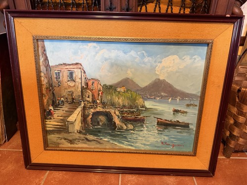 Quadro olio roberto - quadro,